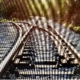 Picture of two railway tracks diverging